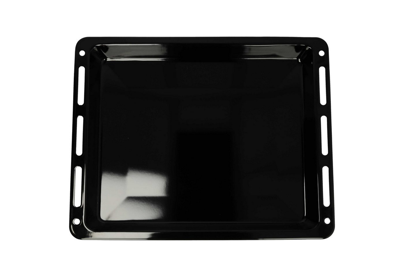 vhbw Backblech für Backofen, Metall, (2-St), Praktisches hochwertiges Set für Ihren Backofen, Das 2-teilige Set – Bild 2 von 5