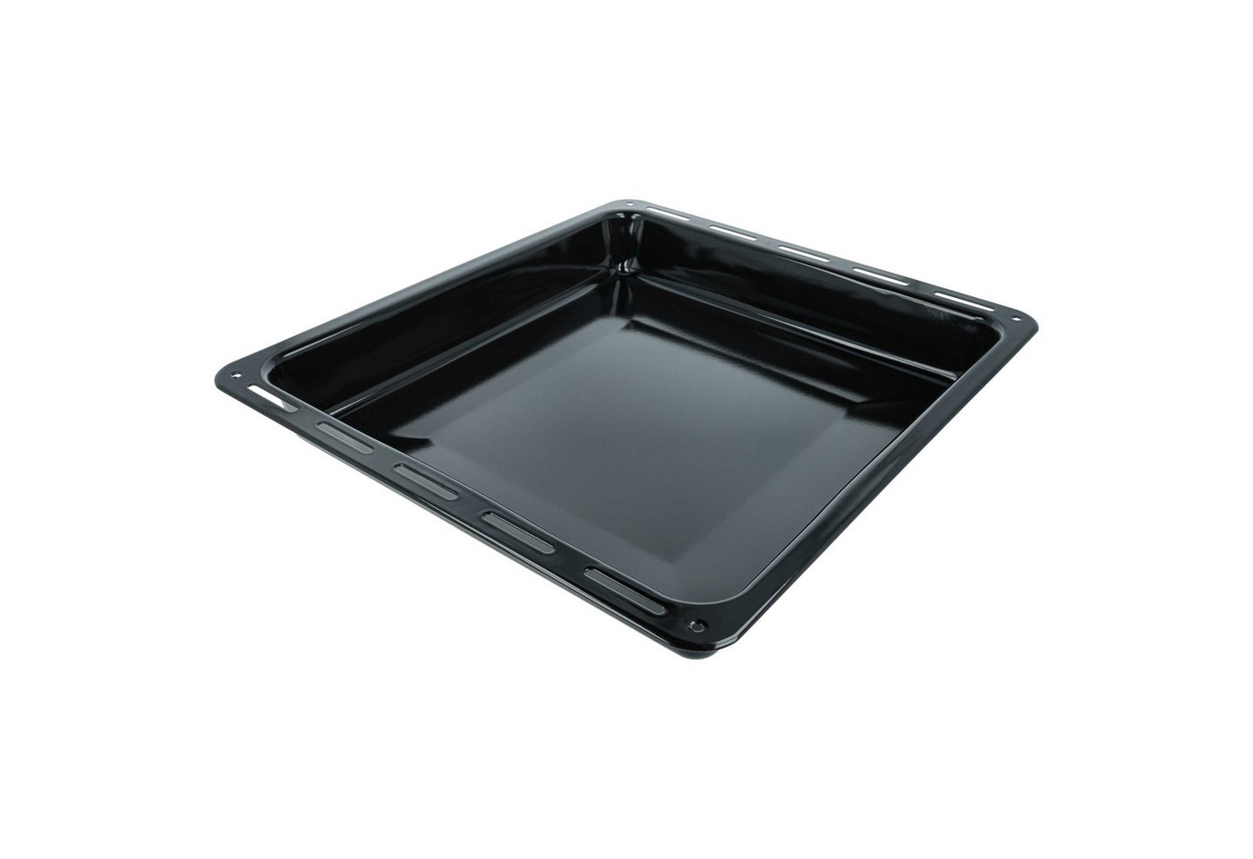 vhbw Backblech für Backofen, porzellanemaillierter Stahl, Spülmaschinenfest, Antihaftbeschichtet – Bild 3 von 5