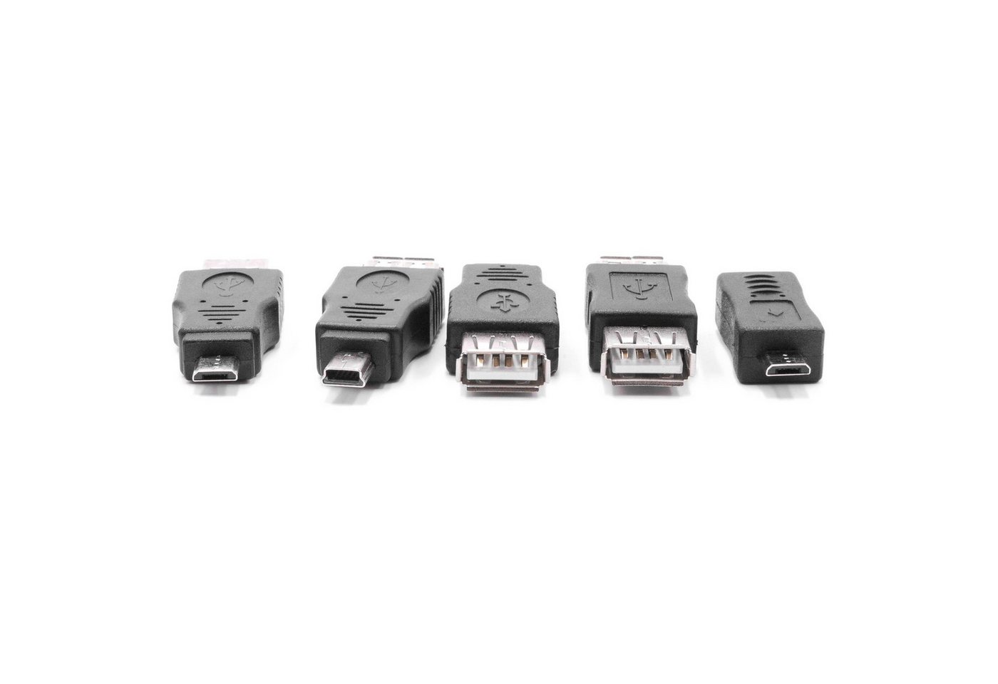 vhbw für Tablet / Mobilcomputer / Mobilfunk Adapter, Adapter Stecker USB OTG On-The-Go, 12-teiliges Set aus verschiedenen – Bild 3 von 5
