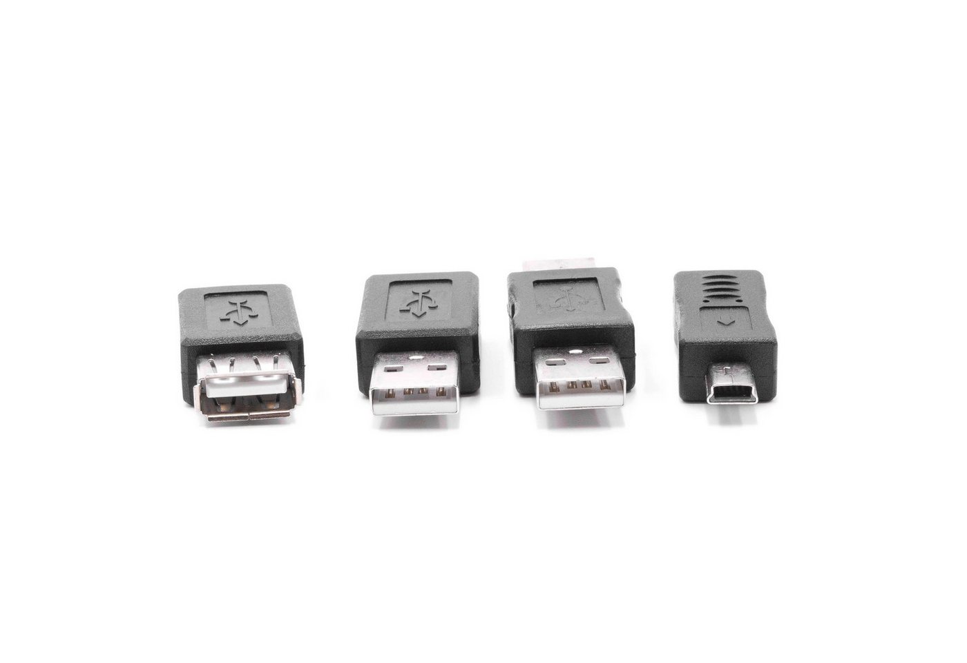 vhbw für Tablet / Mobilcomputer / Mobilfunk Adapter, Adapter Stecker USB OTG On-The-Go, 12-teiliges Set aus verschiedenen – Bild 4 von 5