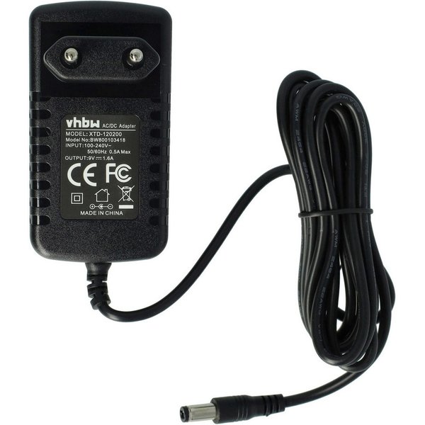 vhbw Netzteil passend für Brother PT E110, H105, H75, D200, 900, D210, Netzteil