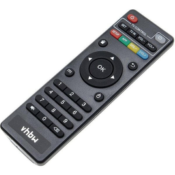 vhbw passend für Android MAX, T95M, T95N, T95X, TX3, T95M Plus, MXQ, MXQ Fernbedienung