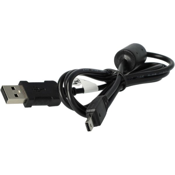 vhbw passend für Casio Exilim EX-Z11, EX-Z150, EX-Z20, EX-Z115, EX-Z2, USB-Kabel