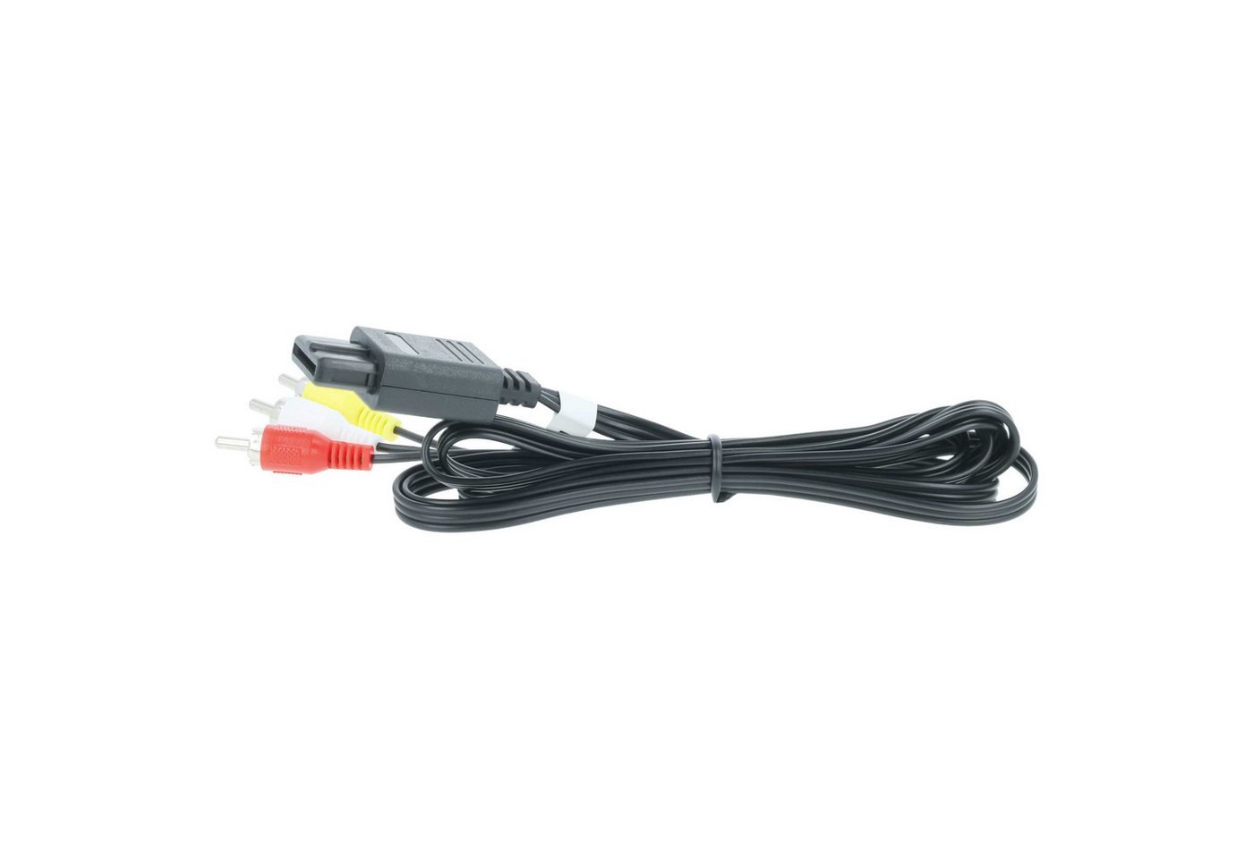vhbw passend für Nintendo GameCube, 64, SFC (SNES), NGC, N64 Spielekonsole Audio- & Video-Kabel, Composite/RCA, Proprietär – Bild 3 von 5
