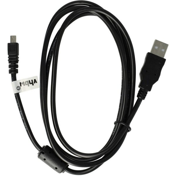 vhbw passend für Panasonic Lumix DMC-G70, DMC-G6, DMC-G5, DMC-G7, DMC-GF3C, USB-Kabel