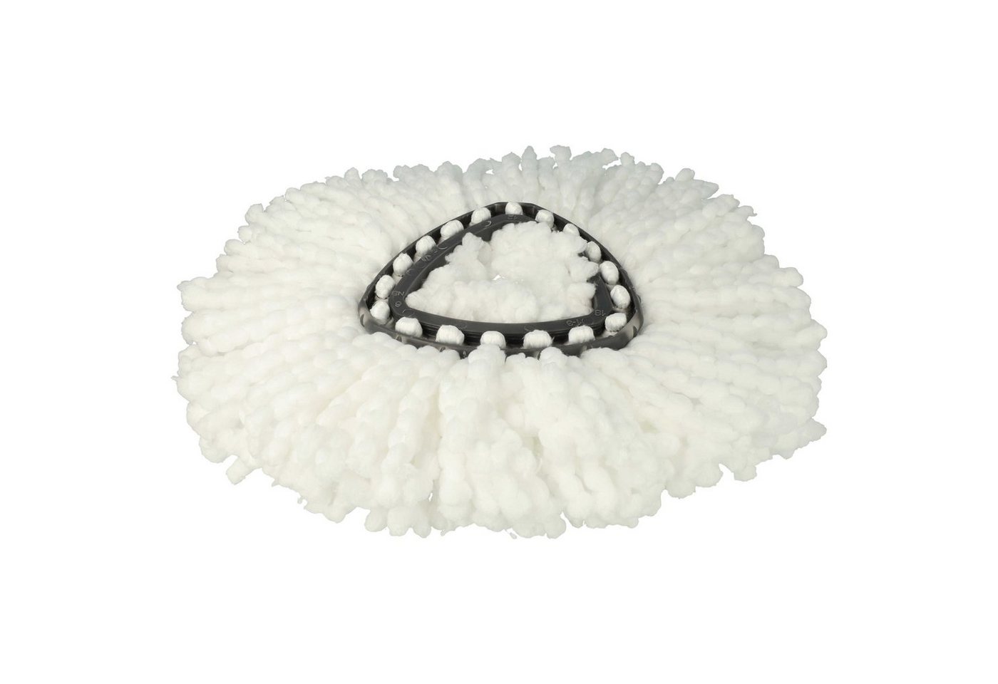 vhbw passend für Vileda EasyWring & Clean, EasyWring & Clean Turbo Wischmop Wischmopp-Ersatzkopf (Mikrofaser, 19.7x23.6 cm, Ersatzbezug zur Befestigung am Wisch – Bild 4 von 5