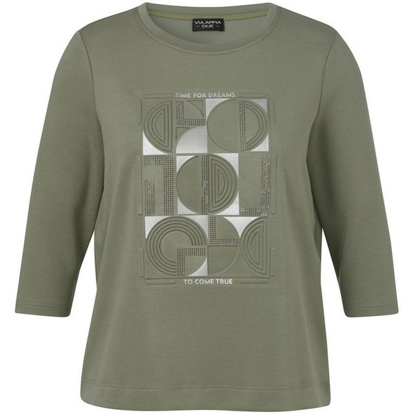VIA APPIA DUE Sweatshirt (1-tlg) Große Größen