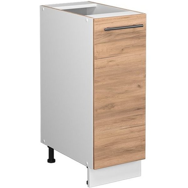 Vicco Apothekerschrank Fame-Line, Goldkraft Eiche/Weiß, 30 cm ohne Arbeitsplatte (1-St)