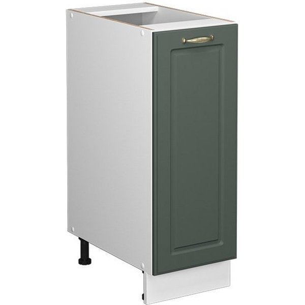 Vicco Apothekerschrank Fame-Line, Grün-Gold Landhaus/Weiß, 30 cm ohne Arbeitsplatte (1-St)