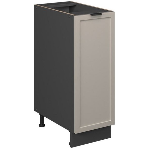 Vicco Apothekerschrank Fame-Line, GrauBeige/Anthrazit, 30 cm ohne Arbeitsplatte (1-St)