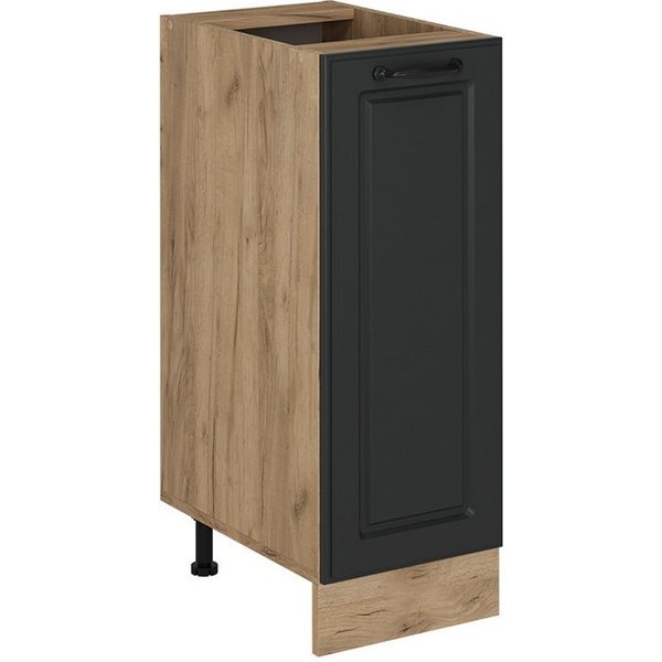 Vicco Apothekerschrank R-Line, Anthrazit Landhaus/Goldkraft Eiche, 30 cm ohne Arbeitsplatte (1-St)