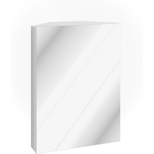 Vicco Badezimmerspiegelschrank Anka, Weiß, 45 x 60.2 cm