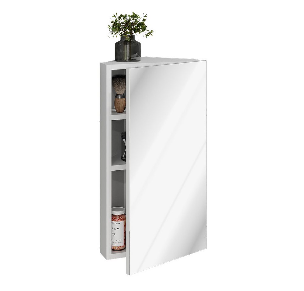 Vicco Badezimmerspiegelschrank Anka, Weiß, 32.8 x 60.2 cm (1-St) – Bild 5 von 5