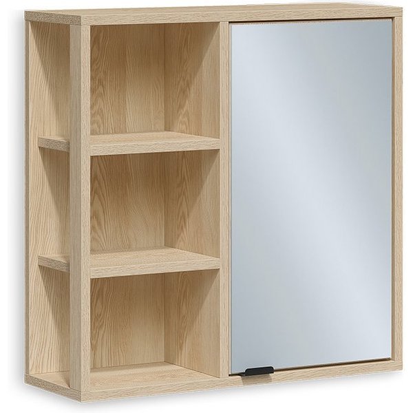 Vicco Badezimmerspiegelschrank Arven, Eiche, 60 x 60 cm