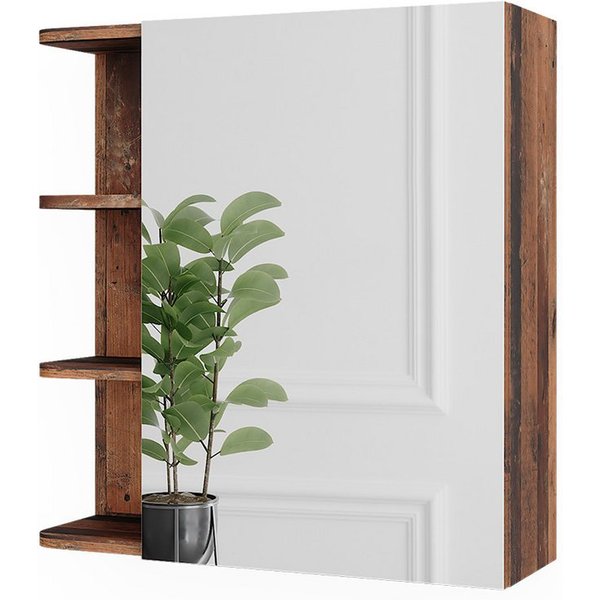 Vicco Badezimmerspiegelschrank Fynn, Oldstyle, 62 x 64 cm (1-St)