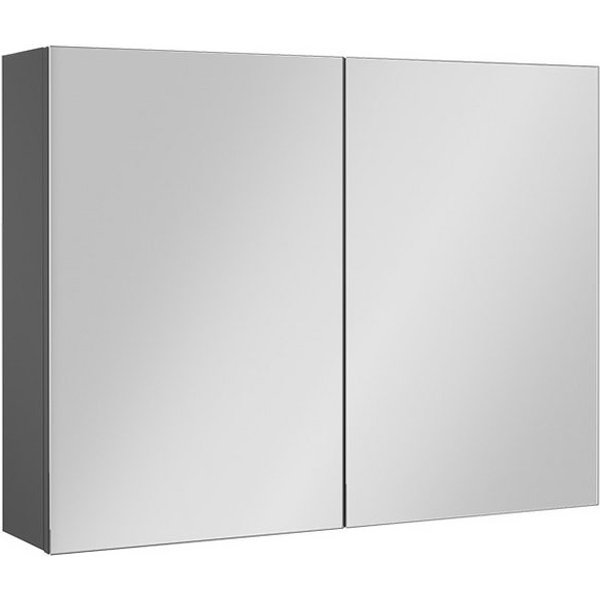 Vicco Badezimmerspiegelschrank Lavia, Anthrazit, 80 x 60.2 cm