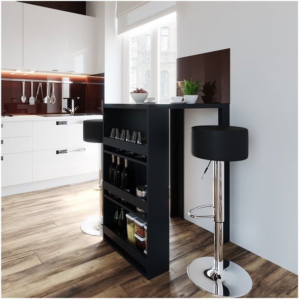 Vicco Bartisch, Anthrazit, 57 x 80 cm (1-St)