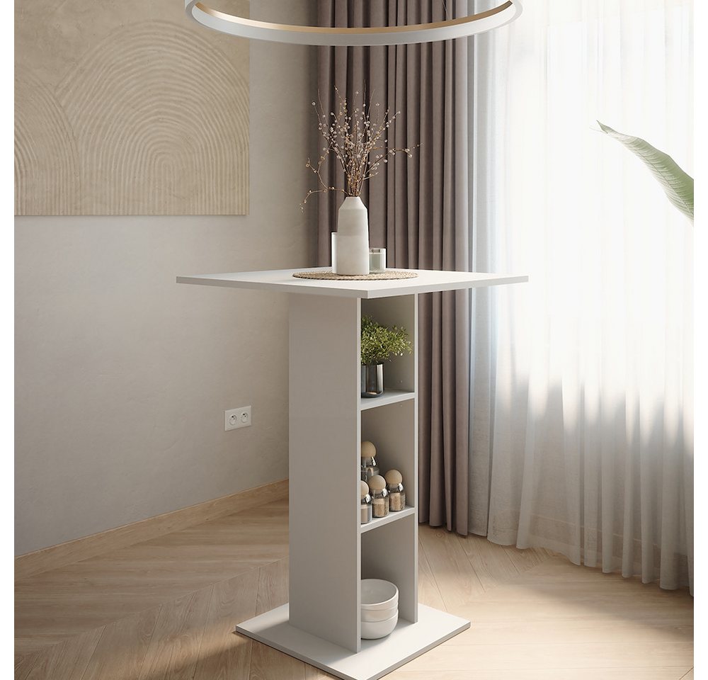 Vicco Bartisch Repose, Weiß, 75 x 75 cm (1-St) – Bild 4 von 5
