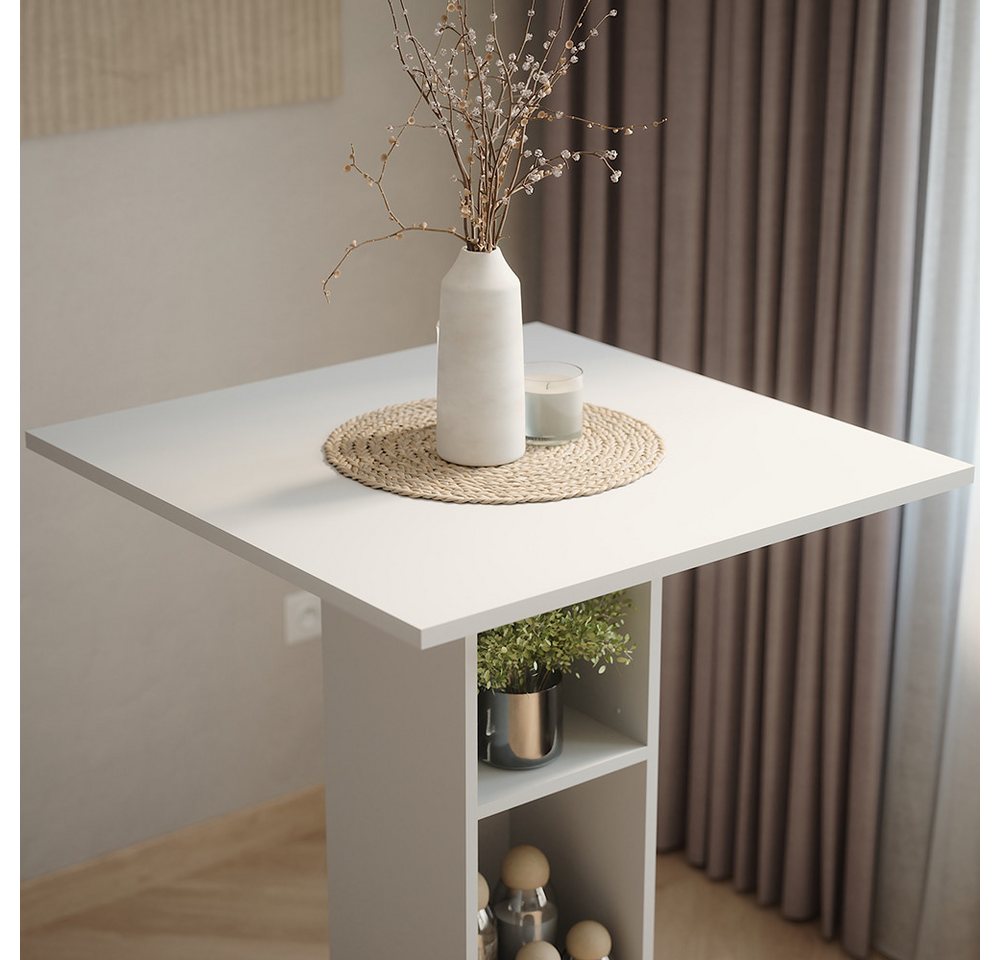 Vicco Bartisch Repose, Weiß, 75 x 75 cm (1-St) – Bild 5 von 5