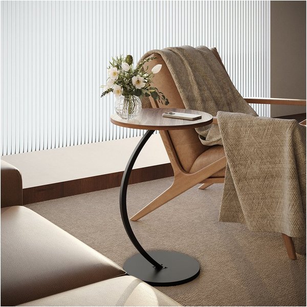 Vicco Couchtisch Alvio, Braun, 40 x 60 cm (1-St)