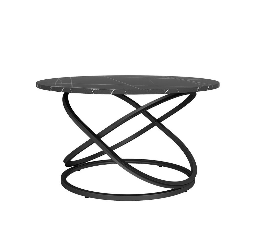 Vicco Couchtisch Calgary, Schwarz, 79.5 x 46 cm mit großer Arbeitsfläche (1-St) – Bild 2 von 5