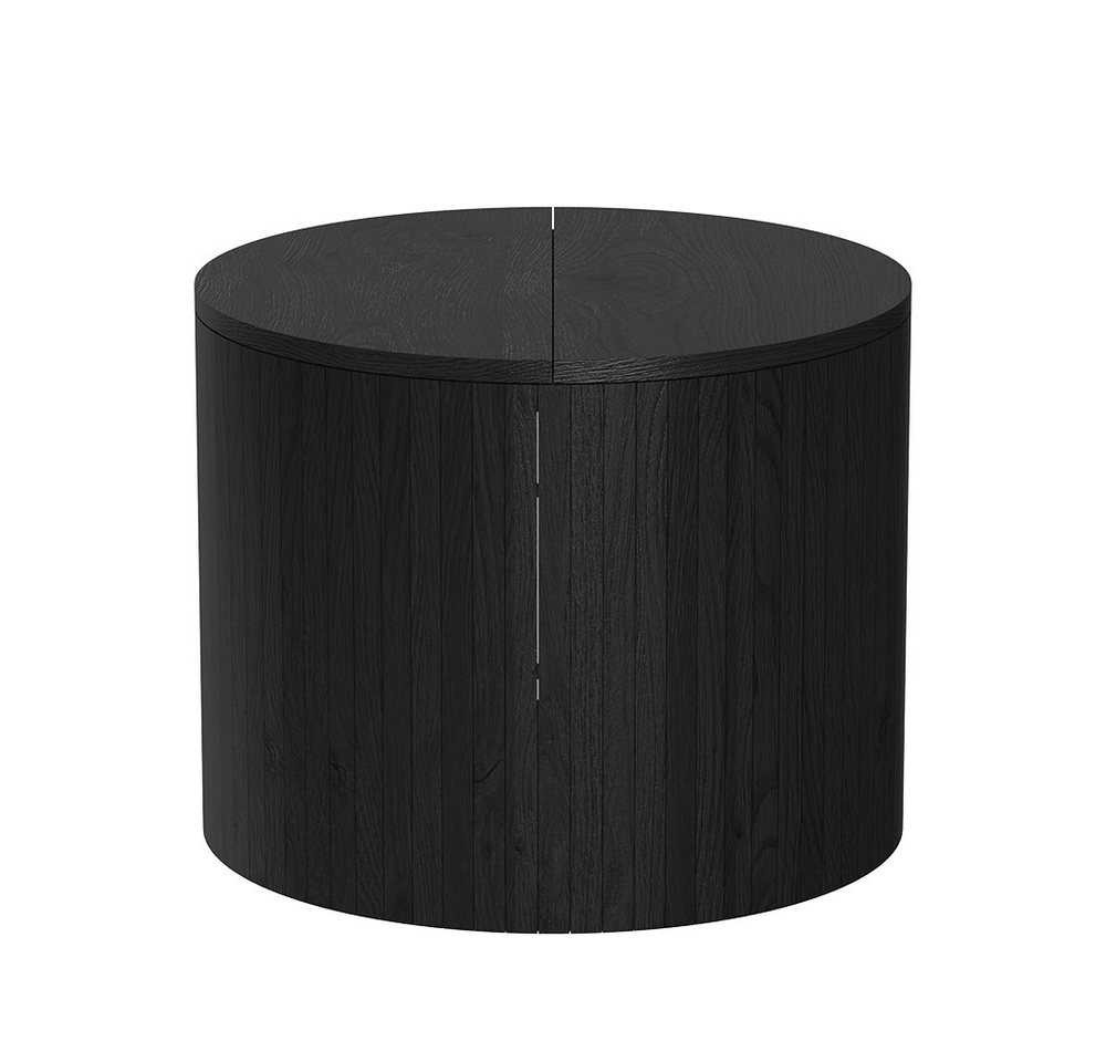 Vicco Couchtisch Tavilo, Schwarz/Eiche/Schwarz, 48 x 48 cm (1-St) – Bild 2 von 5