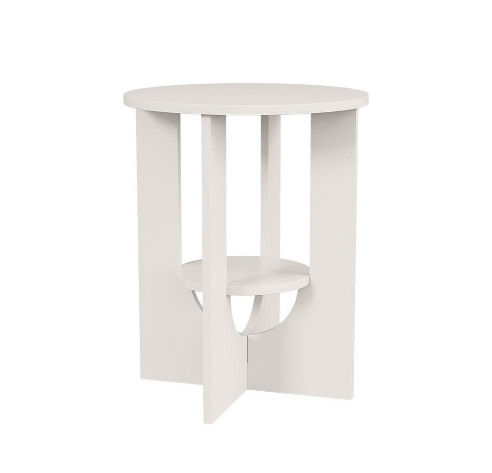 Vicco Couchtisch Vareo, Weiß, 40 x 40 cm (1-St) – Bild 2 von 5