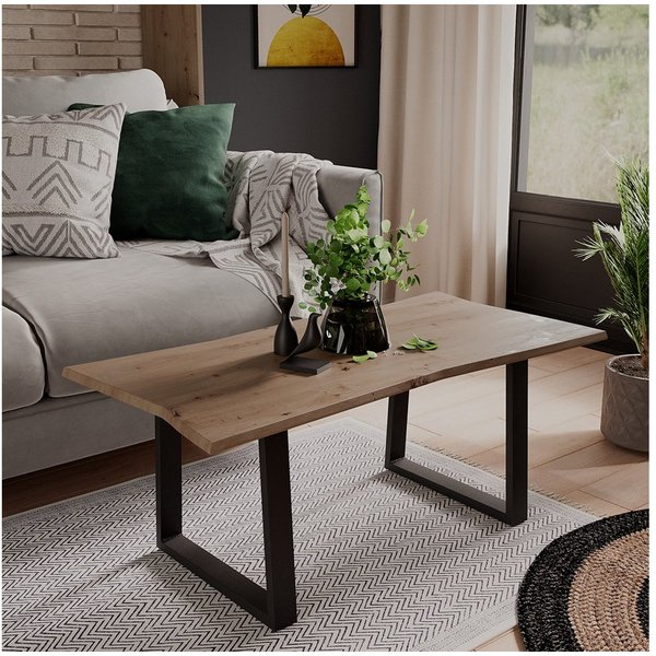 Vicco Couchtisch Yan, Artisan, 100 x 50 cm (1-St)