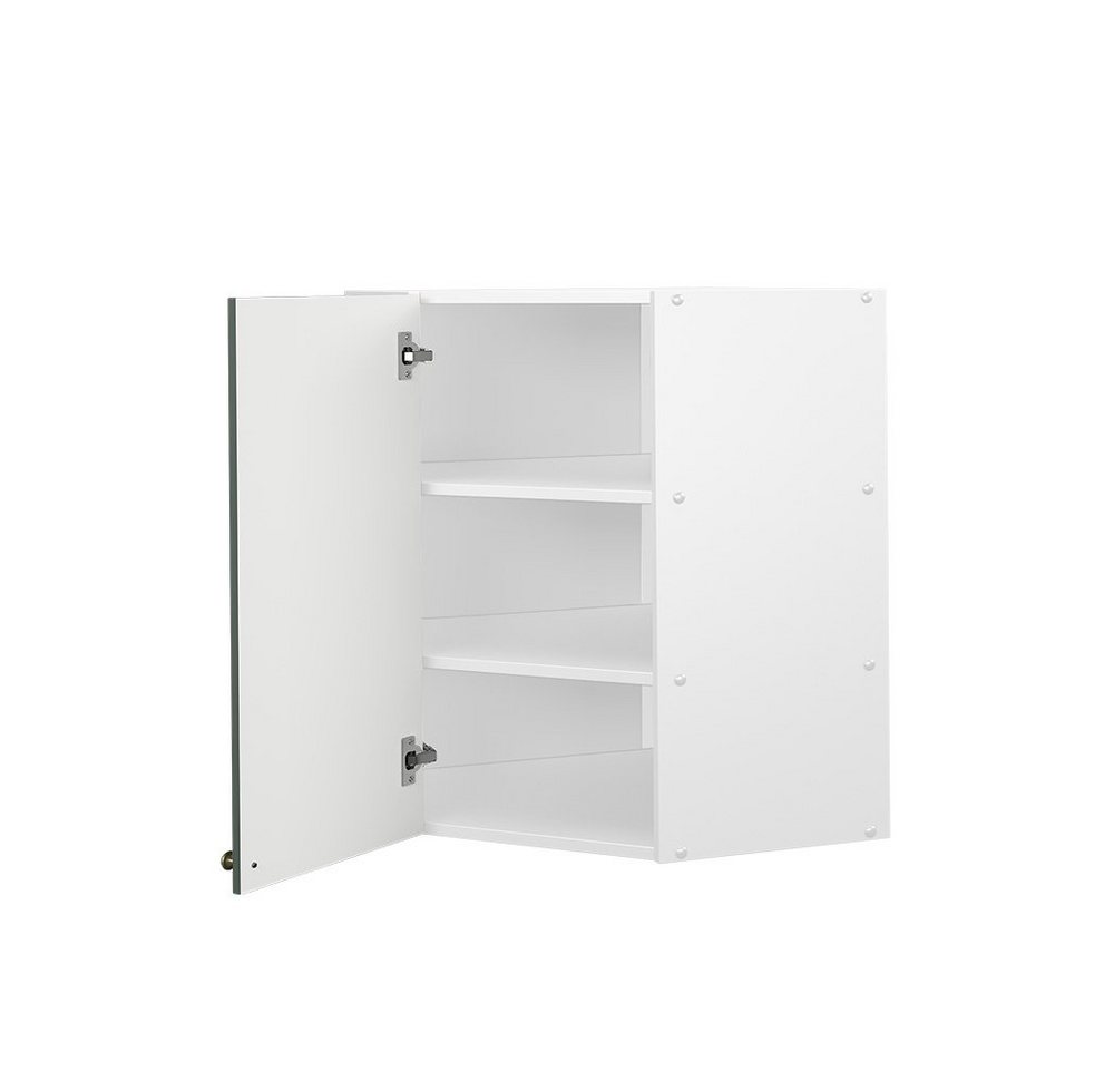Vicco Eckhängeschrank Fame-Line, Grün-Gold Landhaus/Weiß, 57 cm (1-St., 1 Hängeschrank) Eckhängeschrank – Bild 4 von 5