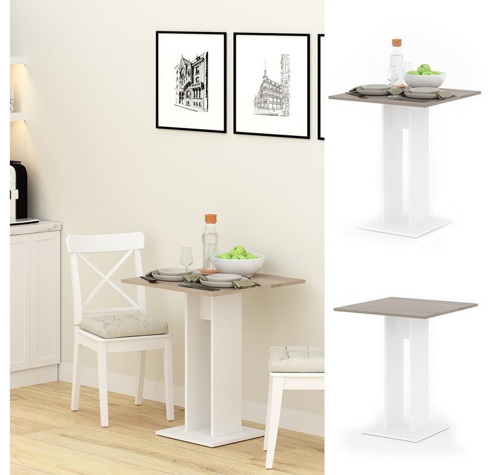 Vicco Esstisch Repose, Sonoma, 65 x 65 cm (1-St) – Bild 3 von 5
