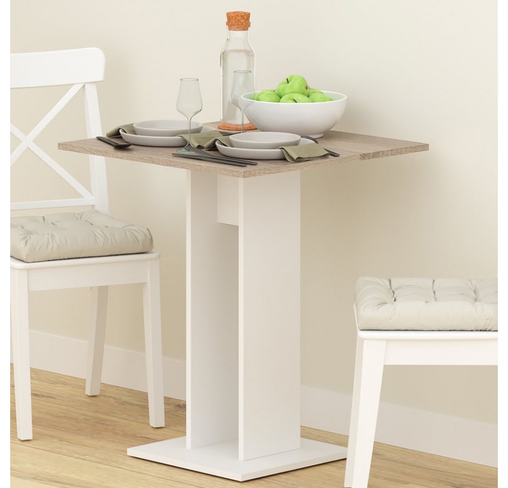 Vicco Esstisch Repose, Sonoma, 65 x 65 cm (1-St) – Bild 5 von 5