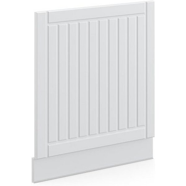 Vicco Frontblende Fame-Line, Weiß Landhaus/Weiß, 60 cm ohne Arbeitsplatte (1 St)