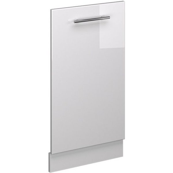 Vicco Frontblende Fame-Line, Weiß Hochglanz/Weiß, 45 cm ohne Arbeitsplatte (1 St)