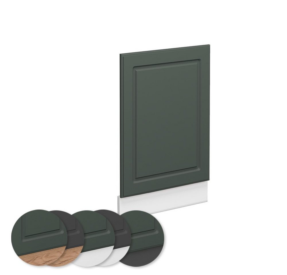 Vicco Frontblende Fame-Line, Grün-Gold Landhaus/Weiß, 45 cm ohne Arbeitsplatte (1 St) – Bild 5 von 5