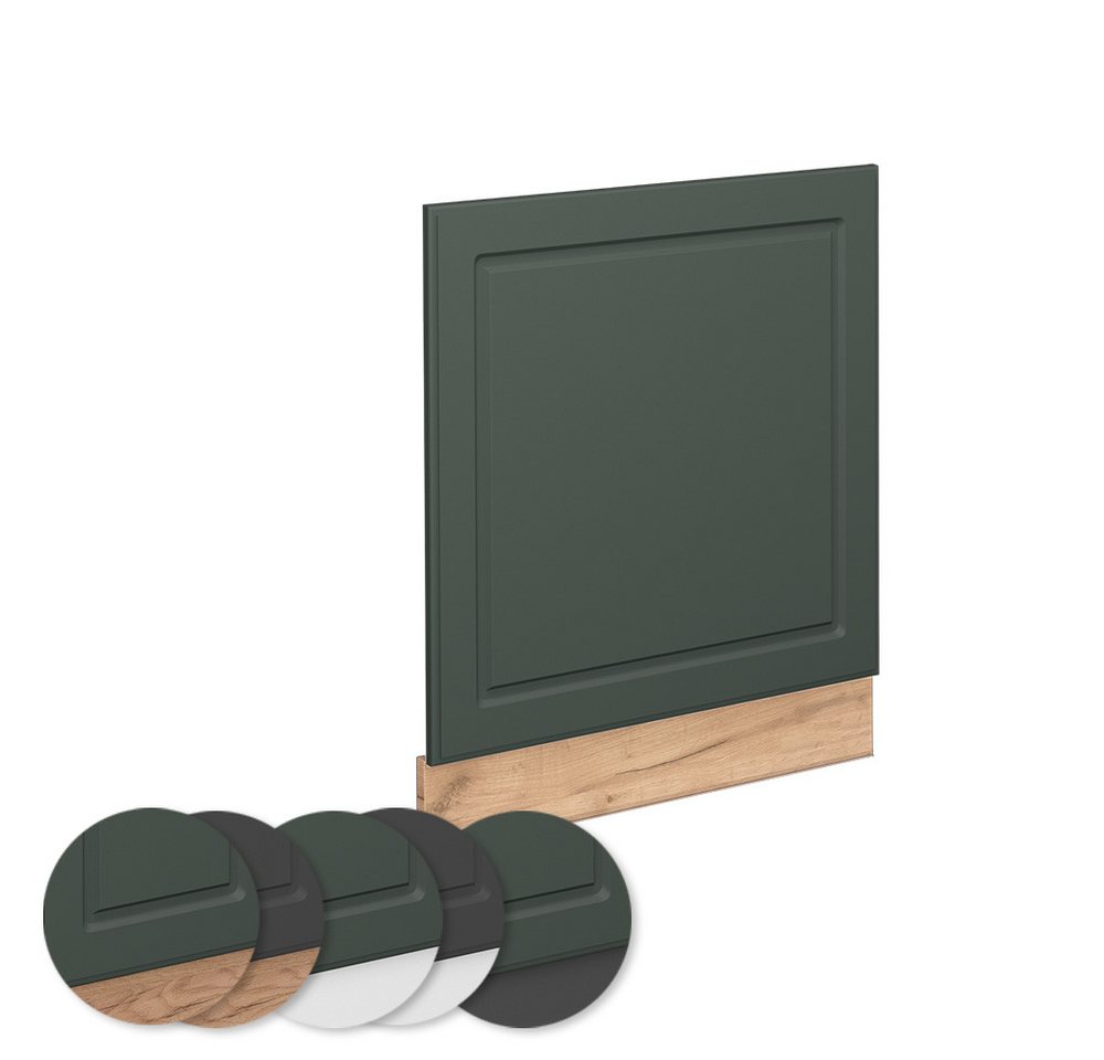 Vicco Frontblende Fame-Line, Grün-Gold Landhaus/Eiche, 60 cm ohne Arbeitsplatte (1 St) – Bild 5 von 5