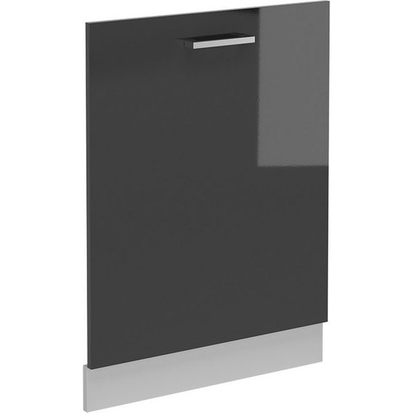 Vicco Frontblende R-Line, Anthrazit Hochglanz/Weiß, 60 cm ohne Arbeitsplatte (1 St)