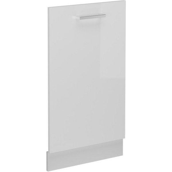 Vicco Frontblende R-Line, Weiß Hochglanz/Weiß, 45 cm ohne Arbeitsplatte (1 St)
