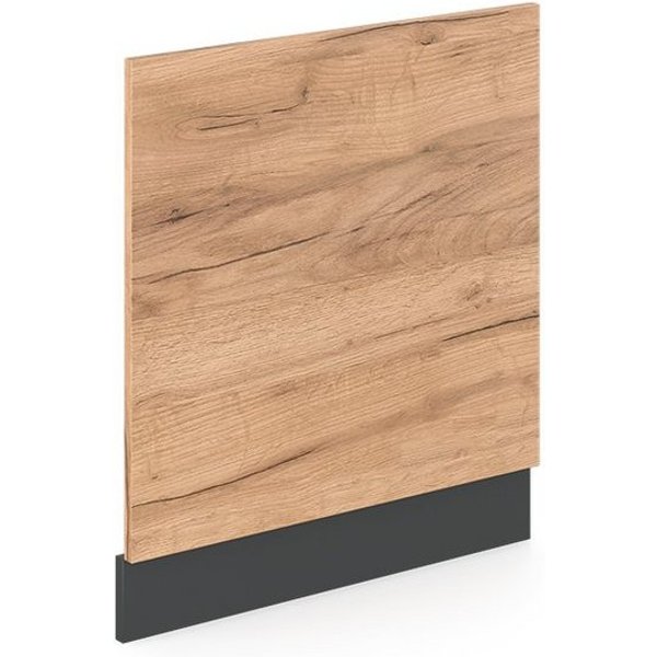 Vicco Frontblende R-Line, Goldkraft Eiche/Anthrazit, 60 cm ohne Arbeitsplatte (1 St)