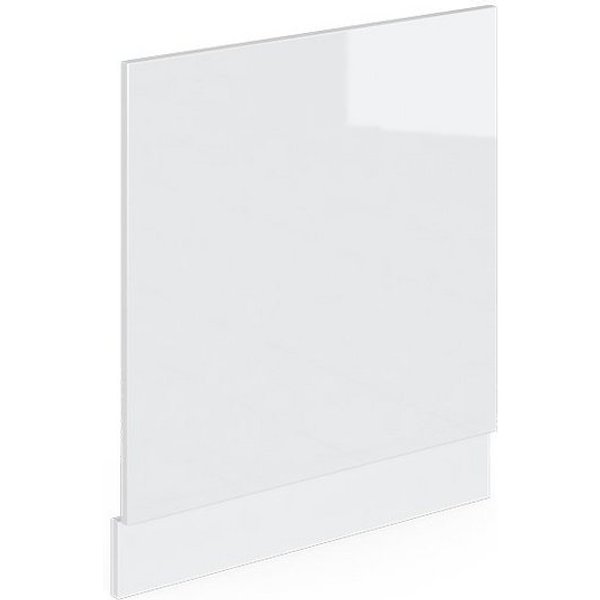 Vicco Frontblende R-Line, Weiß Hochglanz/Weiß, 60 cm ohne Arbeitsplatte (1 St)