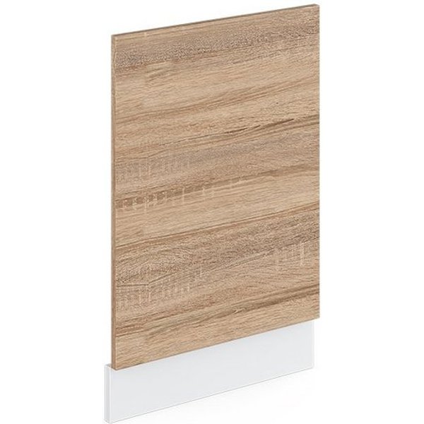 Vicco Frontblende R-Line, Sonoma/Weiß, 45 cm ohne Arbeitsplatte (1 St)