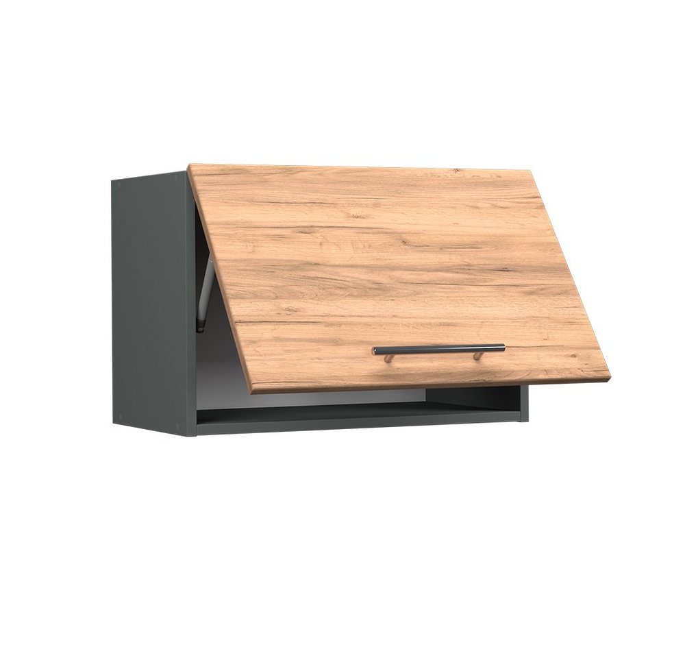 Vicco Hängeschrank Fame-Line, Goldkraft Eiche/Anthrazit, 60 cm Flach (1-St) – Bild 4 von 5
