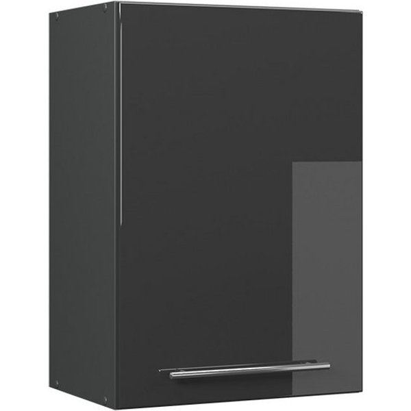 Vicco Hängeschrank Fame-Line, Anthrazit Hochglanz/Anthrazit, 50 cm (1-St)