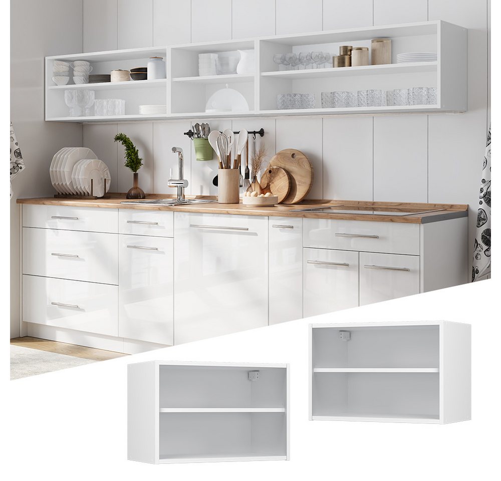 Vicco Hängeschrank Fame-Line, Weiß/Weiß, 60 cm (1-St) – Bild 2 von 5