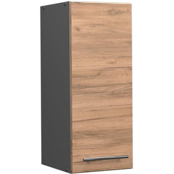 Vicco Hängeschrank Fame-Line, Goldkraft Eiche/Anthrazit, 30 cm (1-St)