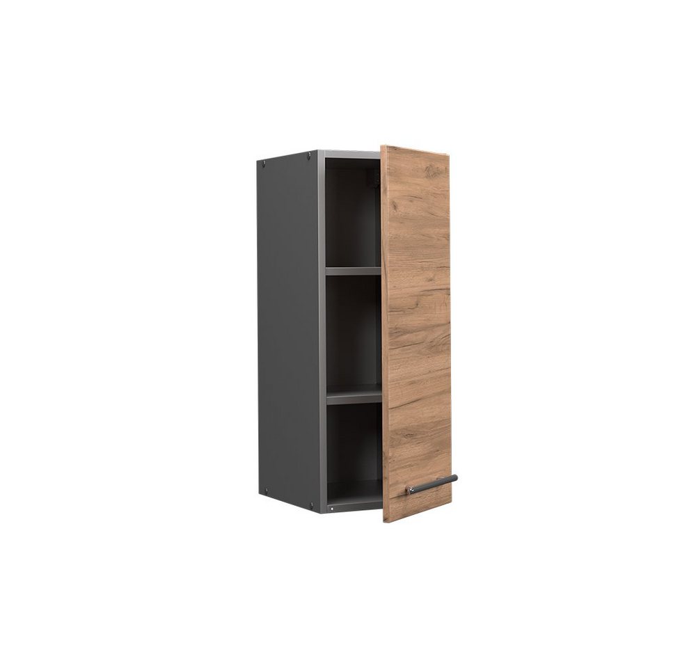 Vicco Hängeschrank Fame-Line, Goldkraft Eiche/Anthrazit, 30 cm (1-St) – Bild 4 von 5
