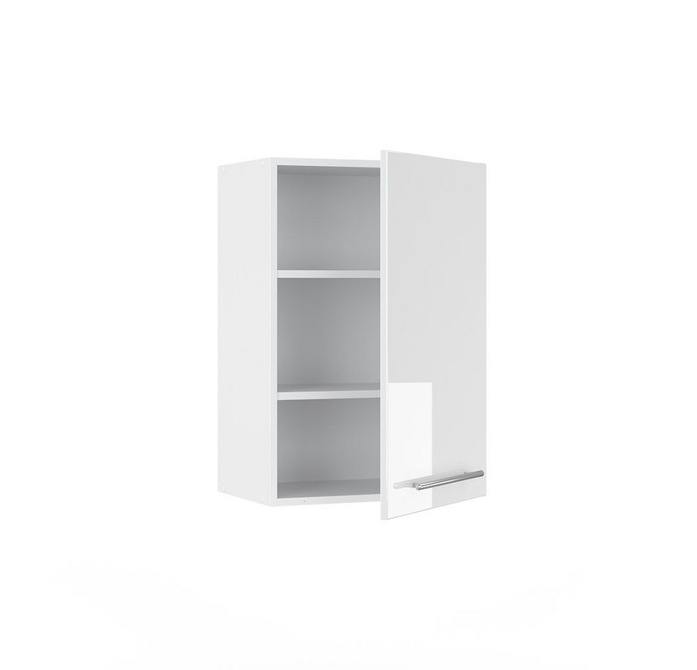 Vicco Hängeschrank Fame-Line, Weiß Hochglanz/Weiß, 50 cm (1-St) – Bild 4 von 5