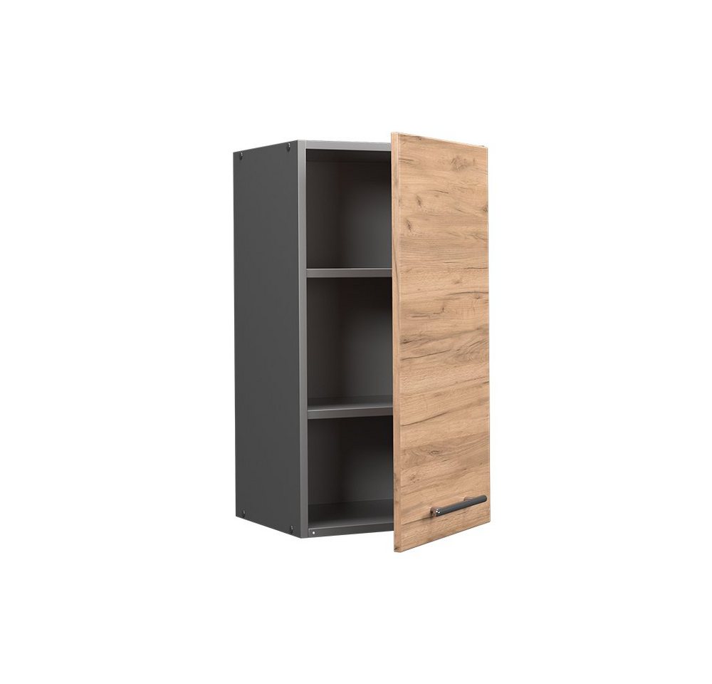 Vicco Hängeschrank Fame-Line, Goldkraft Eiche/Anthrazit, 40 cm (1-St) – Bild 4 von 5