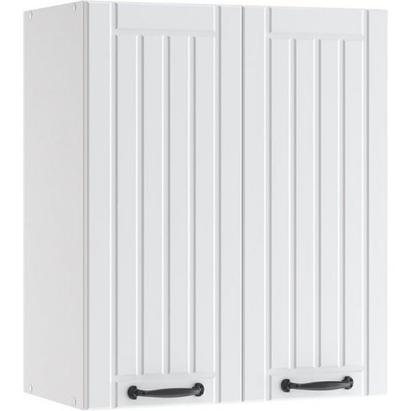 Vicco Hängeschrank Fame-Line, Weiß Landhaus/Weiß, 60 cm (1-St)