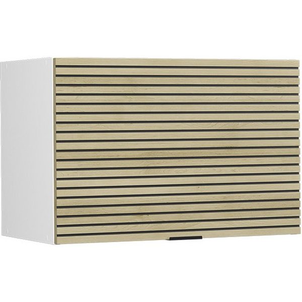 Vicco Hängeschrank Fame-Line, Eiche Paneel/Weiß, 60 cm Flach (1-St)