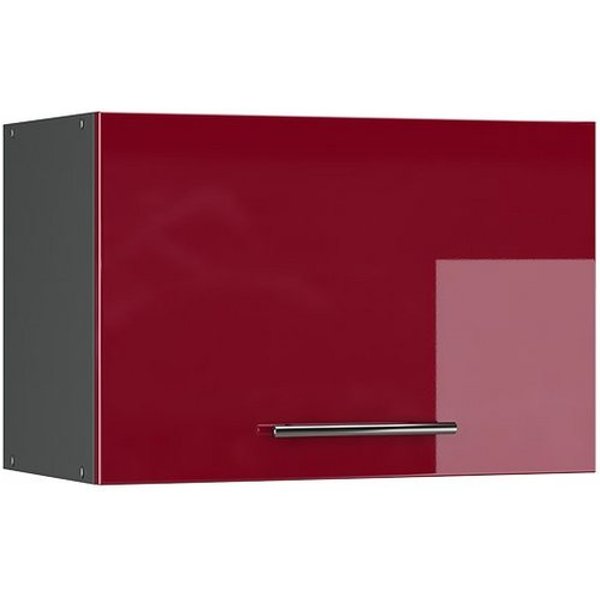 Vicco Hängeschrank Fame-Line, Bordeaux Hochglanz/Anthrazit, 60 cm Flach (1-St)
